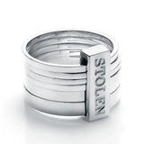 Six Piece Band Ring by Stolen Girlfriends Club