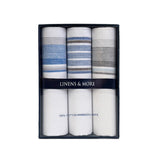 Multi Stripe Handkerchiefs Set