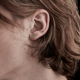 Tiny Stolen Bar Earrings