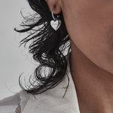 Full Heart Sleeper Earring