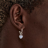 Stolen Girlfriends Club Love Anchor Earring Blue Agate