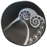 Kiwi White On Black 7cm Bowl