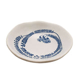 Blue Kowhai on White 7cm Bowl
