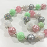 Mistletoe Christmas Necklace and Bracelet