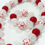 Prancer Christmas Necklace and Bracelet Set