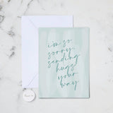 Papier HQ Greeting Card So Sorry