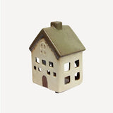 Alsace Tea Light Villa Olive Green by French Country