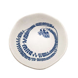 Blue Kowhai on White 7cm Bowl