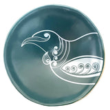 Tui White on Teal 7cm Bowl