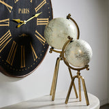 Cream Gold Globe Small by French Country