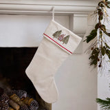 Tree with House Stocking by French Country
