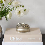 Gardenia Oval Trinket Box