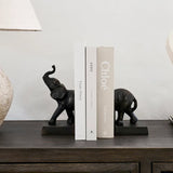 French Country Elephant Bookends
