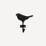 Birdie Iron Wall Hook Black