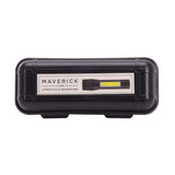 Maverick 3 in 1 Rechargeable Flashlight Black 9.1 x 2.1 x 2.5cm