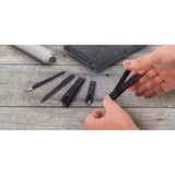 Black 5 Piece Manacure Set