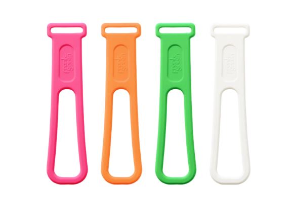Frank Green Reusable Strap Pack- Cloud, Neon Orange, Neon Green, Neon Pink