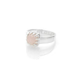Claw Ring Rose Quartz Small by Stolen Girlfriends Club