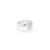 Claw Ring Rose Quartz Small by Stolen Girlfriends Club