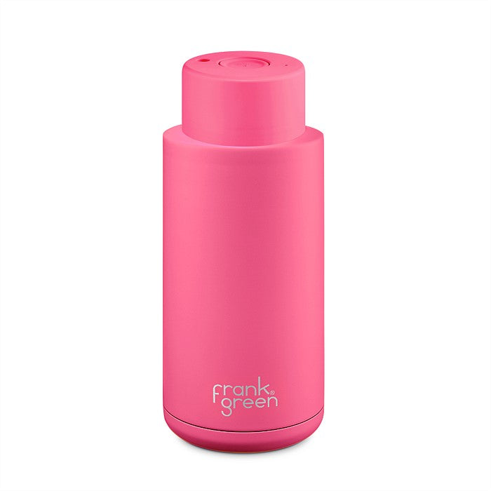 frank green 34oz Ceramic Reusable Bottle Blushed