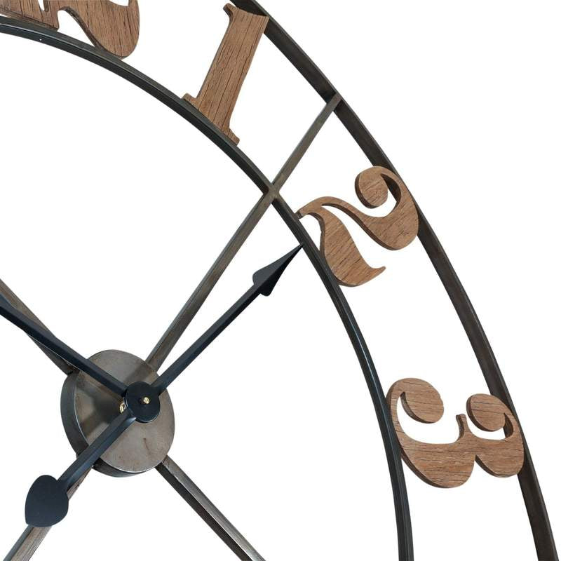 MARCO LARGE CLOCK TIMBER NUMBERS