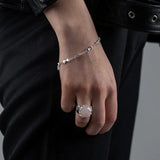 Rose Quartz Large Claw Ring by Stolen Girlfriends Club