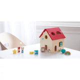 Petit Collage Wooden Shape Sorter House