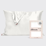 Satin Pillowcase Standard - Ivory by Kitsch