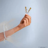 Bridgerton X Kitsch Creaseless Clips in Toile in Bloom