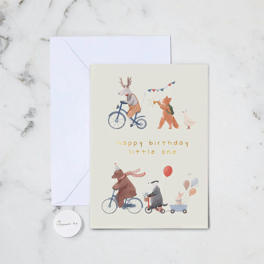 Papier HQ Greeting Card Happy Birthday Little One