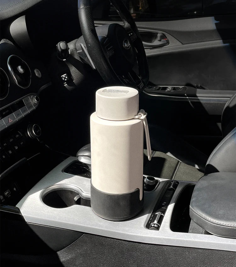 Frank Green Car Cup Holder Expander- Neon Orange
