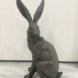 Country Hare Standing Grey