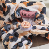 Kitsch Quick Dry Hair Towel - Leopard