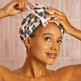 Kitsch Quick Dry Hair Towel - Leopard