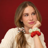 Holiday Scrunchies 3pc Set - Multi-colour by Kitsch
