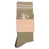 Runaway Girl Socks Sage / Olive by Karen Walker