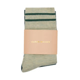 Karen Walker Runaway Girl Socks 2 Pack Dark Green / Sage