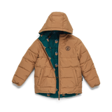 Crywolf Reversible Eco Puffer Tan Wolf