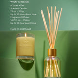 Glasshouse Fragrances - Home Fragrance Gift Set -  A Tahaa Affair