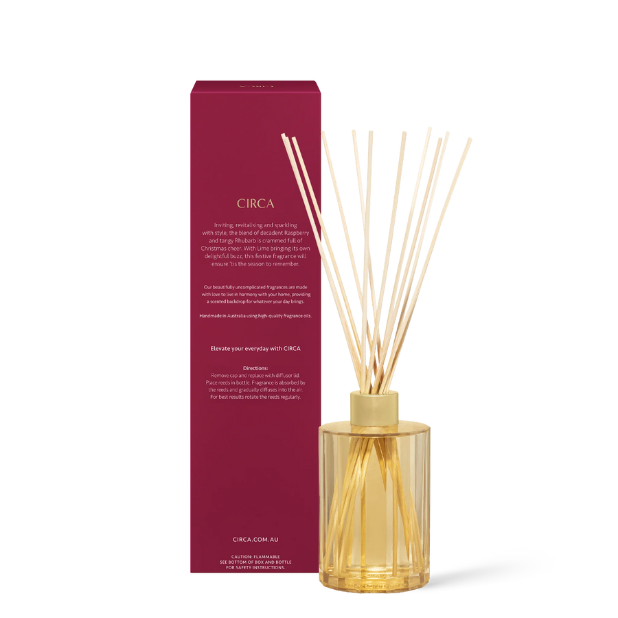 Circa Christmas 250ml Diffuser Raspberry and Rhubarb