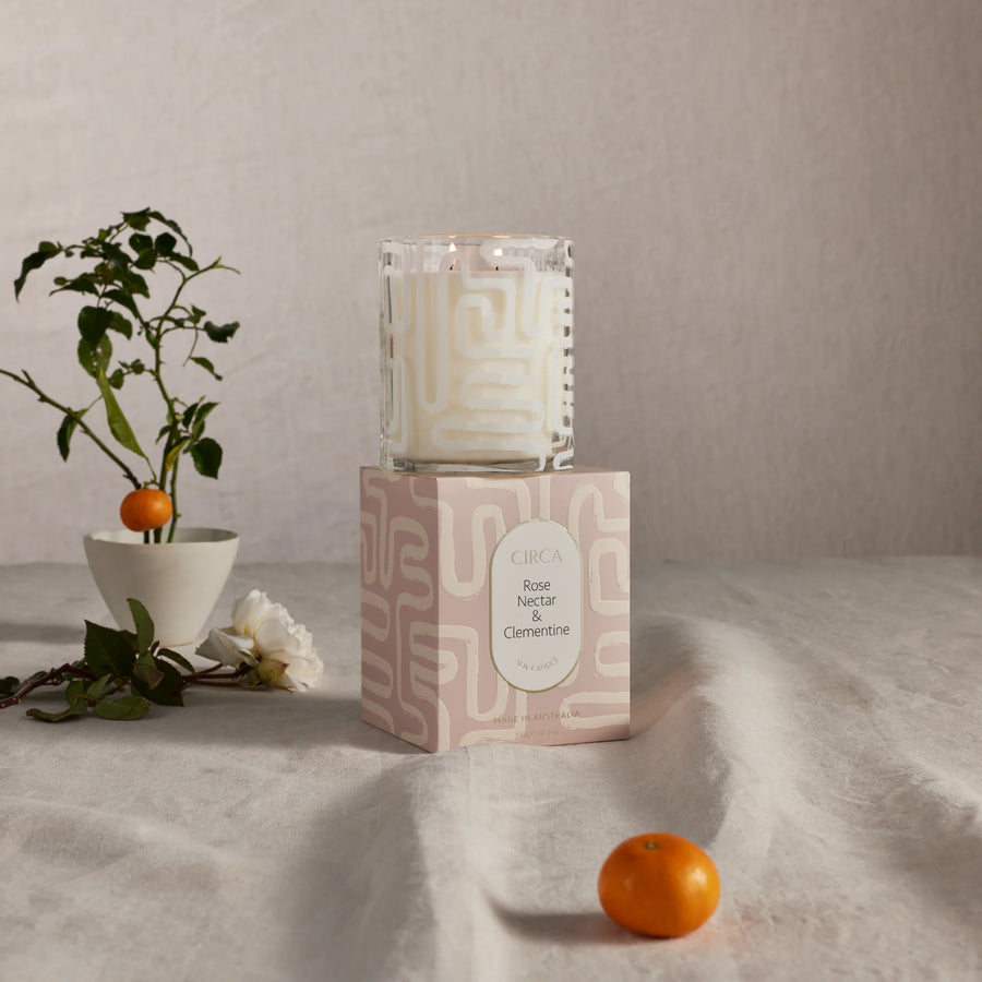 Circa Limited Edition 350g Candle Rose Nectar & Clementine