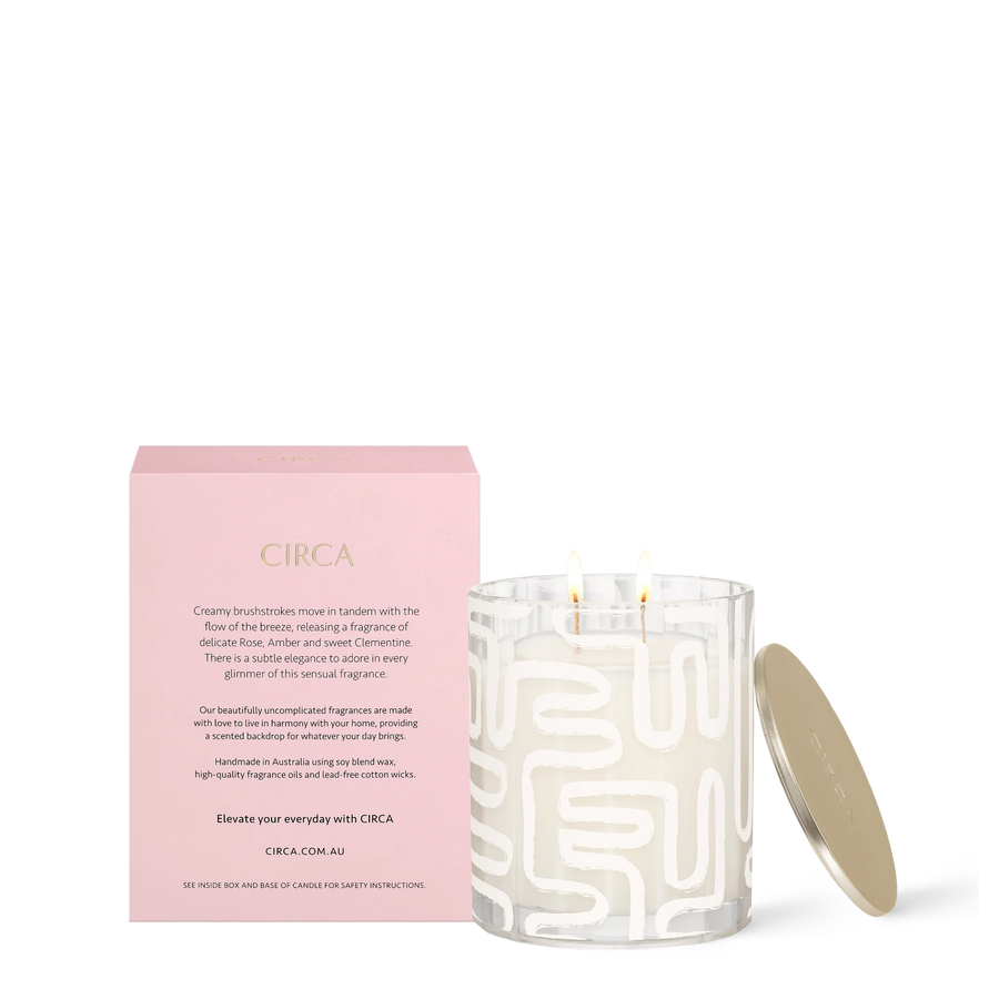 Circa Limited Edition 350g Candle Rose Nectar & Clementine
