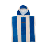 Hooded Towel Deep Sea Stripe by Cry Wolf
