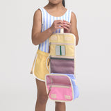 Hanging Toiletry Bag Pop Colourblock by Crywolf