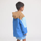 Packable Jacket Ocean Colourblock by Crywolf