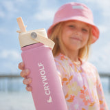 Drink Bottle Hibiscus 545ml by Crywolf