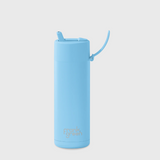 20oz Ceramic Reusable Bottle Sky Blue with Flip Straw Lid by Frank Green