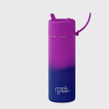 25oz Stainless Steel Single Wall Bottle Colour Change Twilight with Flip Straw Lid by Frank Green