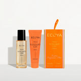 Ecoya Festive Fragrance Duo - Mini Hand Repair Balm 40ml and Mini Room Spray 30ml - Mandarin Gin