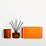 Ecoya Mini Gift Set - Mini Madison and Mini Diffuser - Spiced Clementine